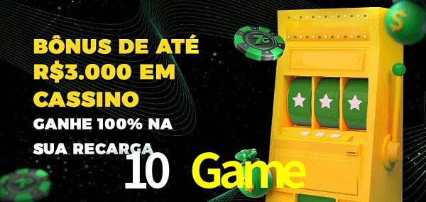 10 Game melhor bônus de depósito